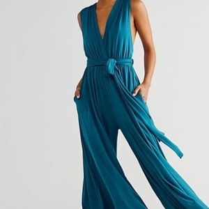 Free People Dani Convertible Open-Back One-Piece